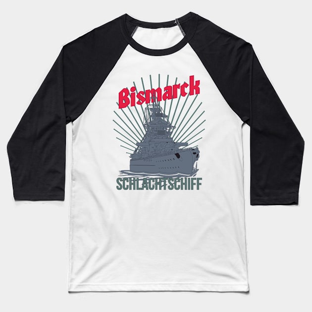 Bismarck Baseball T-Shirt by FAawRay